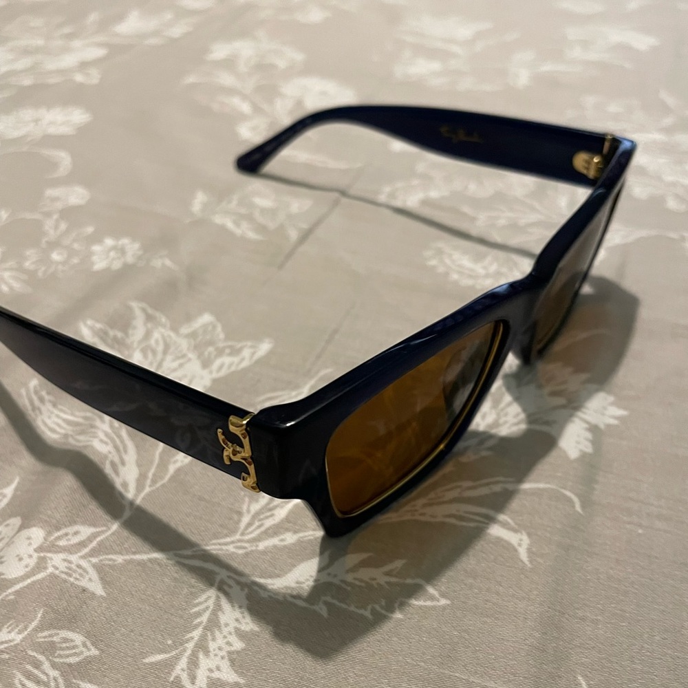 Tory Burch navy blue sunglasses